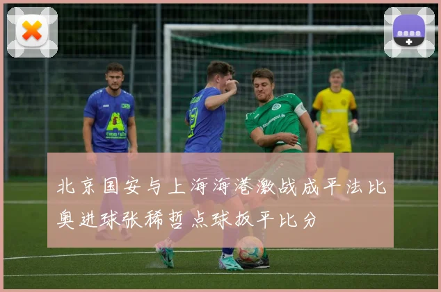 北京国安与上海海港激战成平法比奥进球张稀哲点球扳平比分