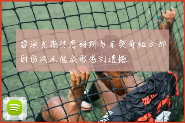雷迪克期待詹姆斯与东契奇组合却因伤病未能成形感到遗憾